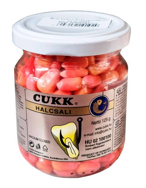 

Кукуруза CUKK Halcsali Крашенная "Чеснок + мёд" с/б 125 гр