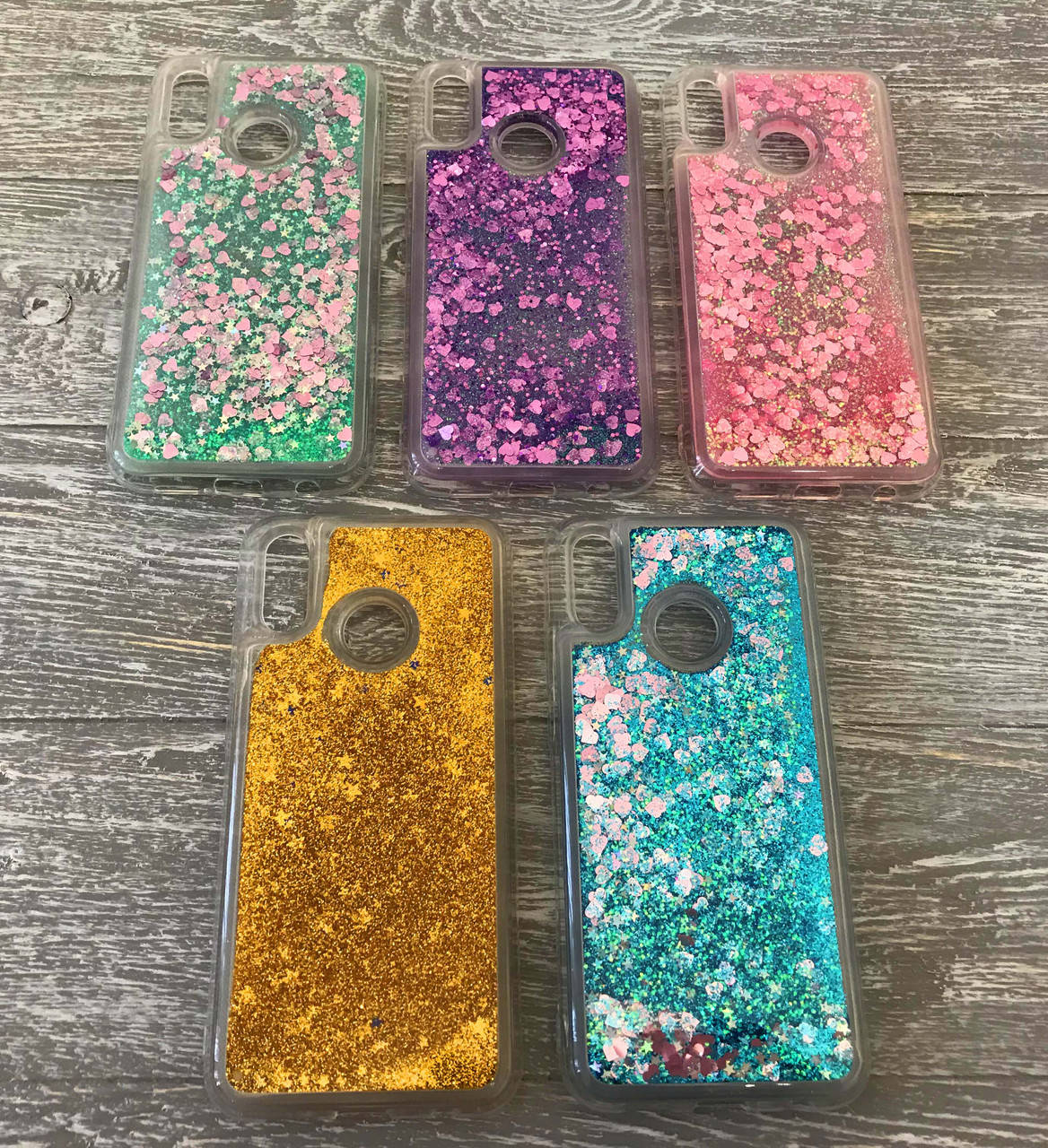 

Перетекающий TPU чехол Star для Huawei P20 Lite (5 цветов), Разные цвета