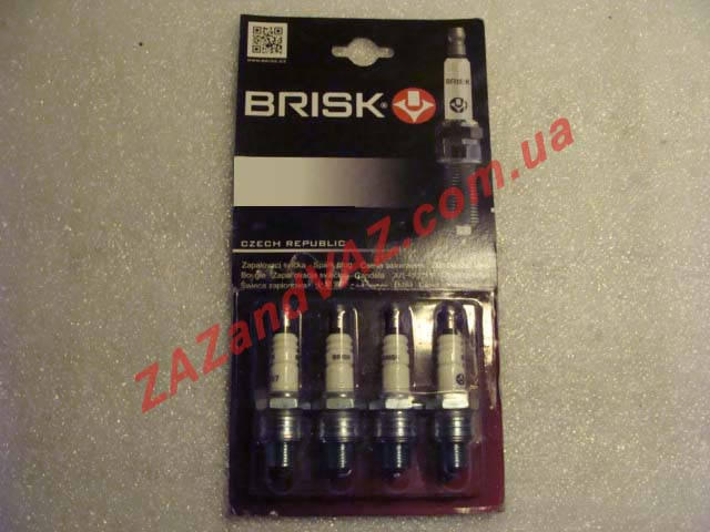 

Свечи зажигания BRISK N19С АЗЛК ГАЗ УАЗ ЗИЛ короткая "юбка"