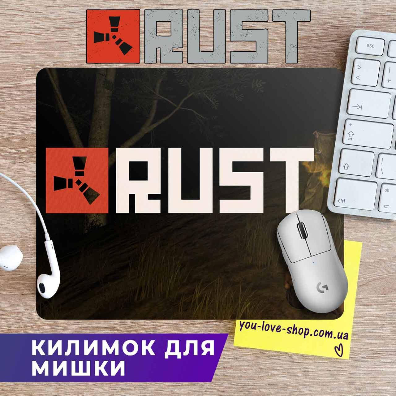 

Коврик для мышки Rust "Знак" Раст 29*21 см