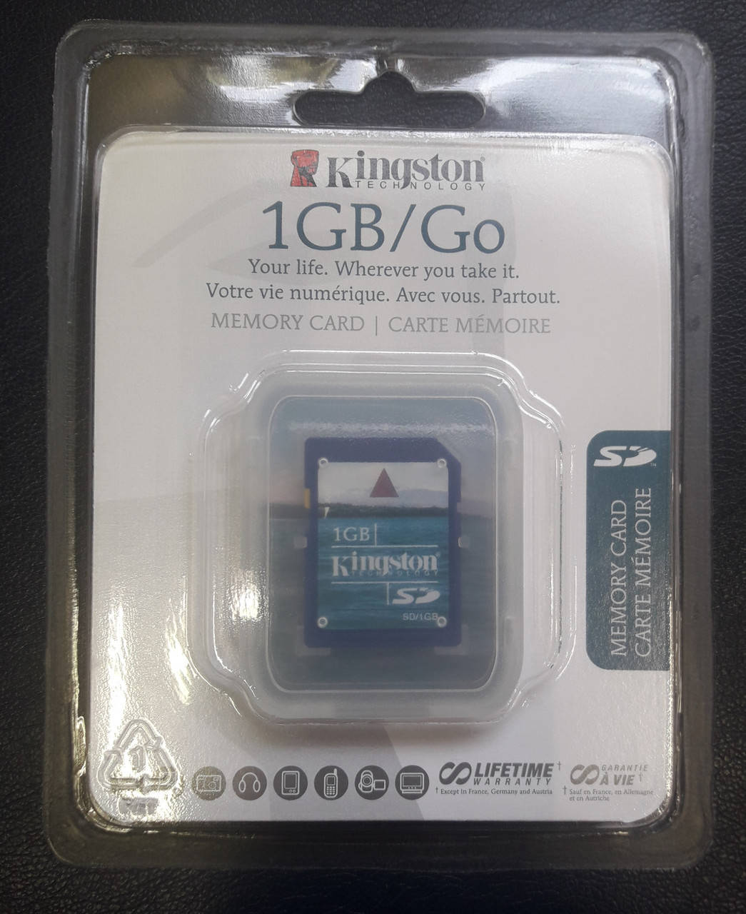 

Карта памяти SD 1Gb Kingston