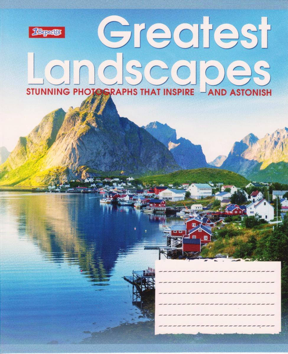 

Тетради 36 листов линия "Greatest Landscapes" 764615