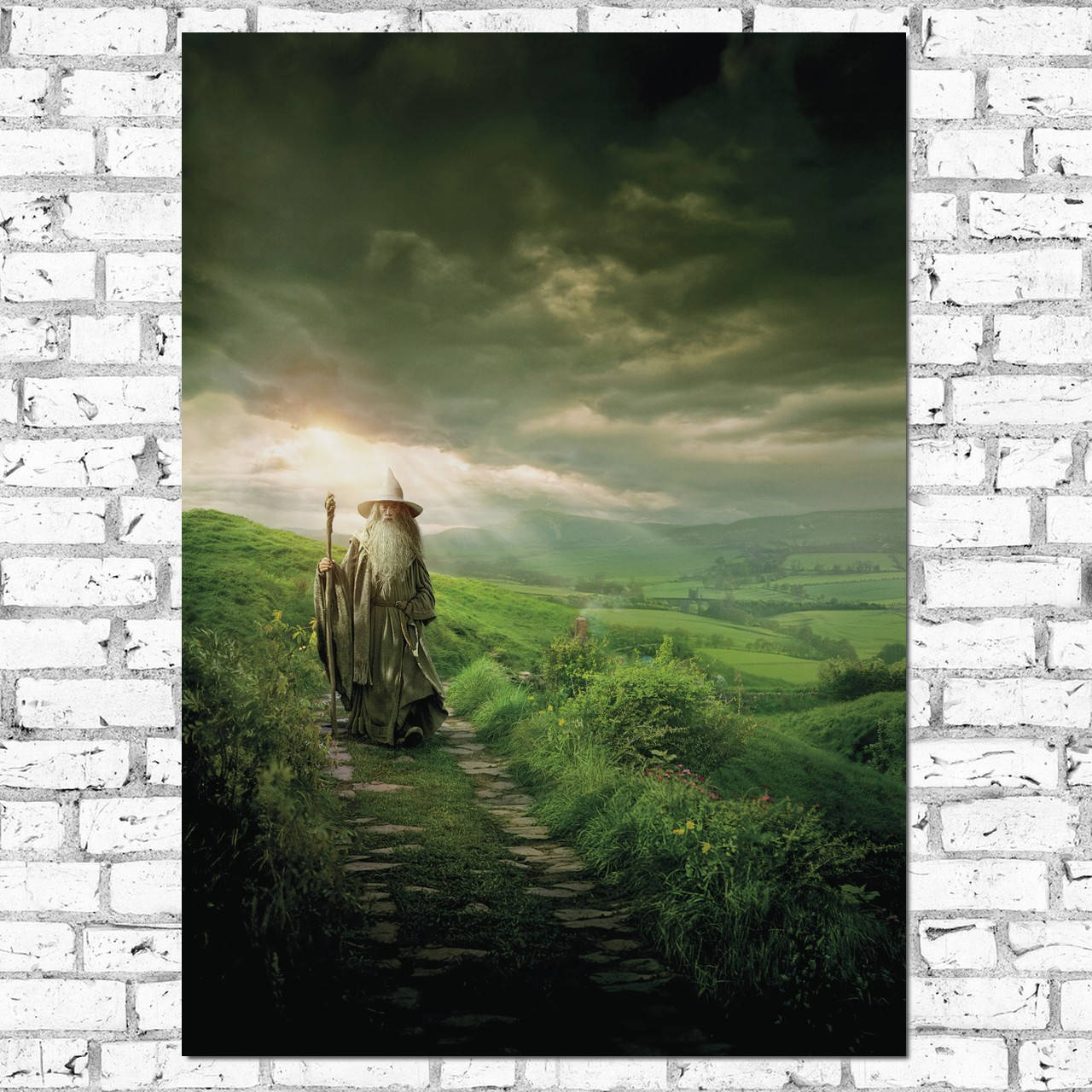 

Плакат "Властелин Колец. Гэндальф, Иэн Маккеллен, Lord Of The Rings" (артикул 2702)