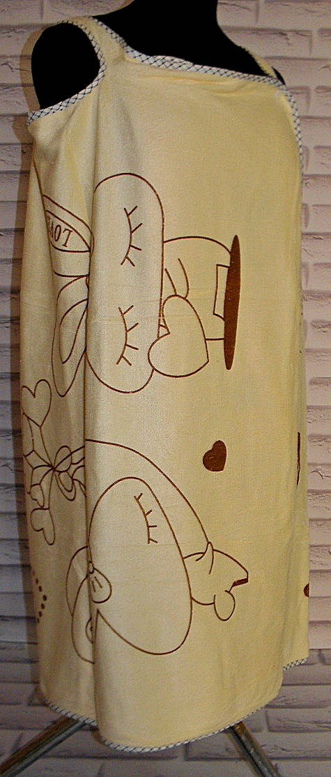 

Полотенце для сауны платье 135х80 (S111), Разные цвета