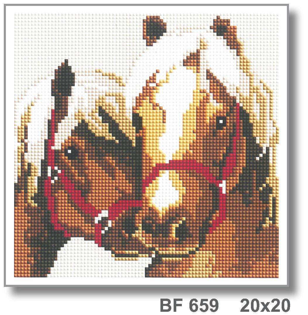 

Алмазна мозаїка "Коні" 20*20 см