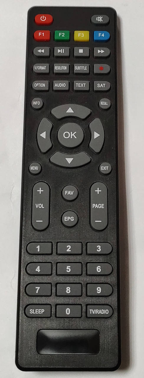 

Пульт для супутникового ресивера Denys H.265, Черный