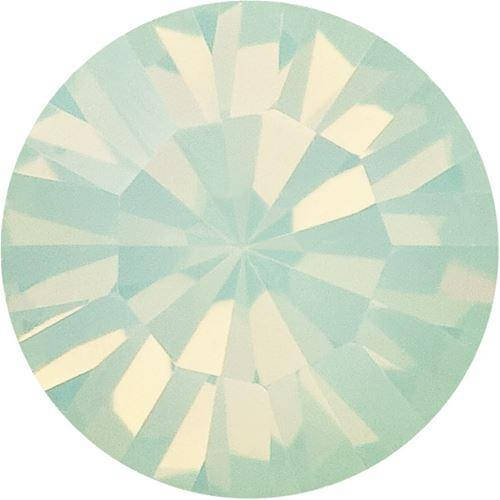 

Пришивные стразы в цапах Preciosa (Чехия) ss29 Chrysolite Opal/серебро