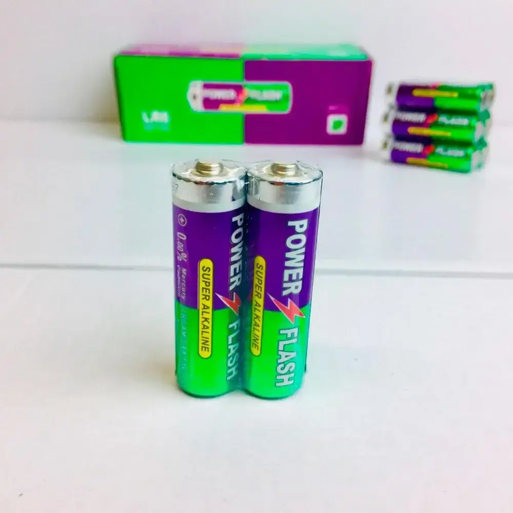 

Оптом (1200шт) Батарейки ААА power flash мини пальчиковые