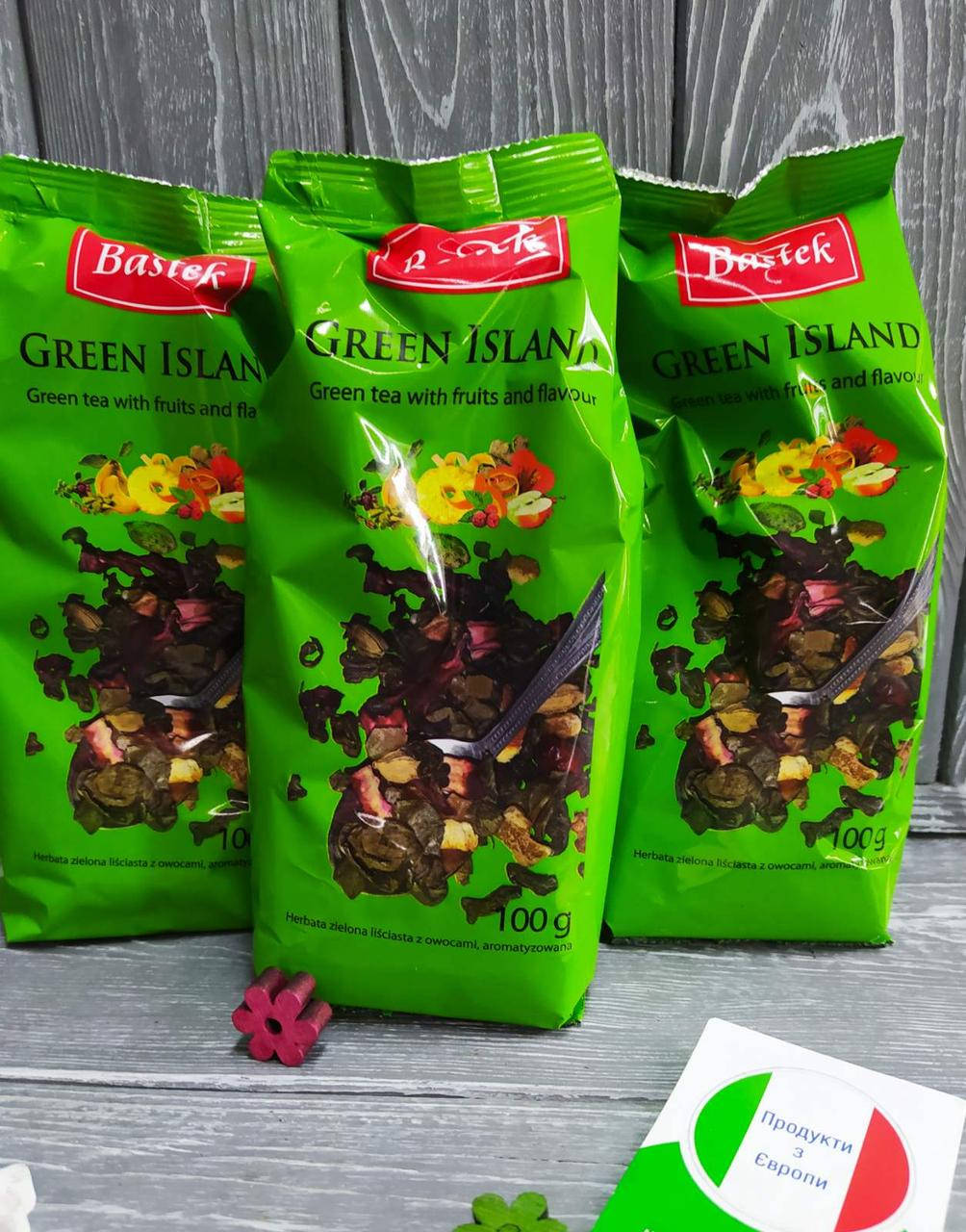 

Чай зелений Bastek Green Island 100г