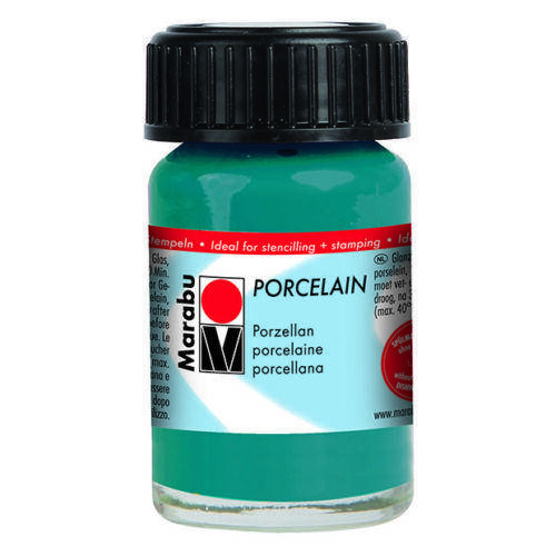 

Краска акриловая для керамики Marabu Porcelain 15мл холодной фиксации зеленый темный (4007751472007)