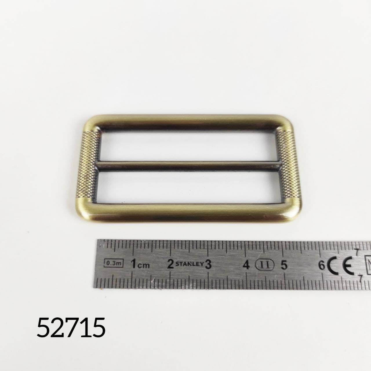 

Рамка с перемычкой, перетяжка, 50 мм, рифленая, антик