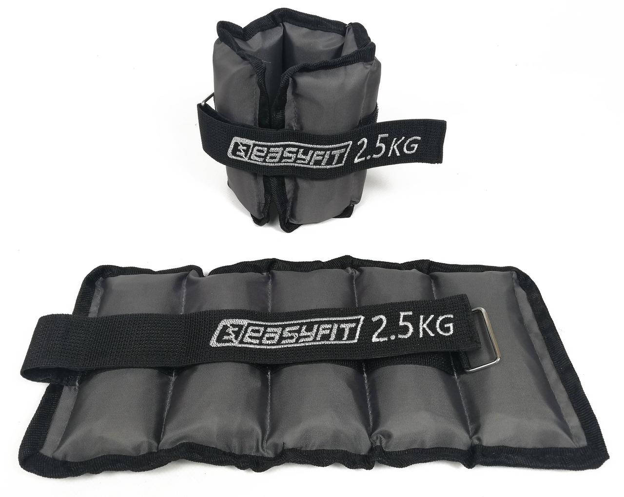 

Утяжелители EasyFit Metal 2,5 кг
