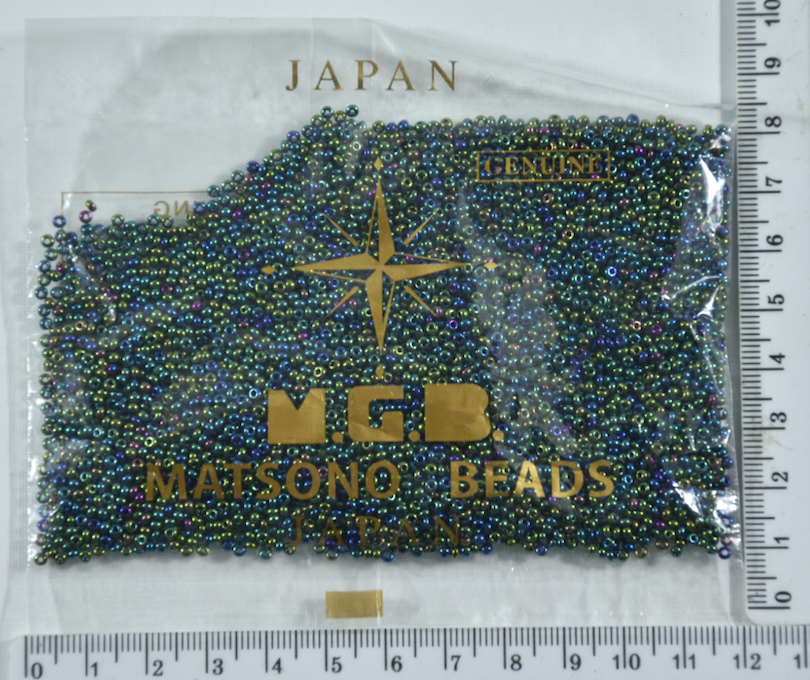

Бисер №11/0 "MATSUNO"-Япония(50гр) №605 мет бензин уп=1шт
