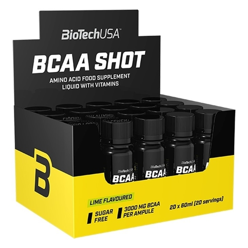 

BCAA аминокислоты BioTechUSA BCAA Shot 20x60 мл Лайм