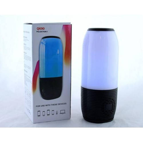 

Портативна bluetooth колонка JBL Q690 Pulse FM MP3 Чорна