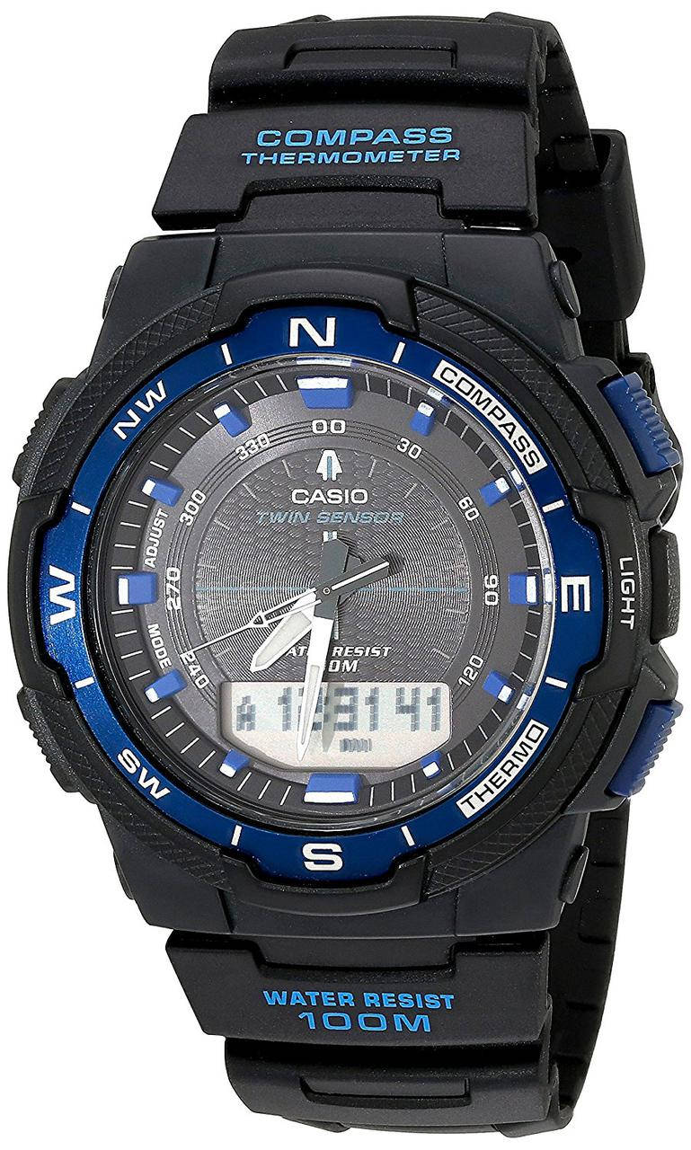 

Мужские часы Casio SGW500H-2BV Compass Watch-Blue