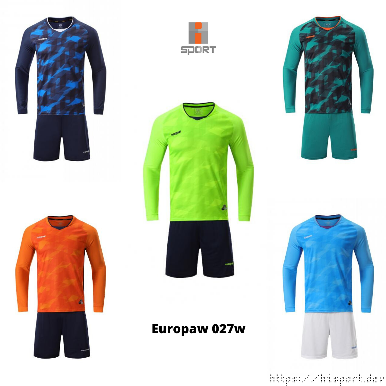 

Футбольная форма с длинным рукавом Europaw 027W