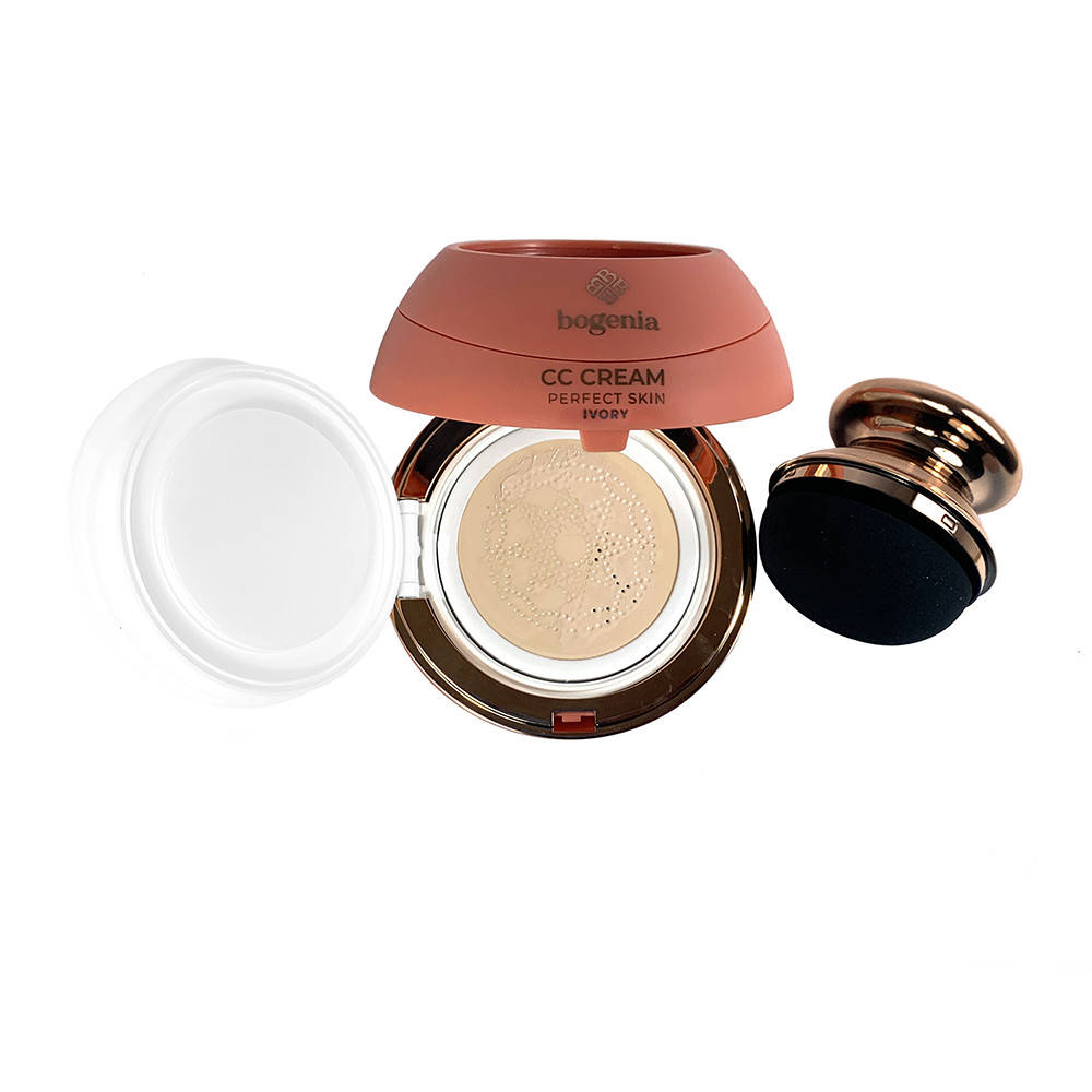 

Bogenia Тональный увлажняющий крем-кушон Velvet СС Cream BG601 №001 (Ivory)