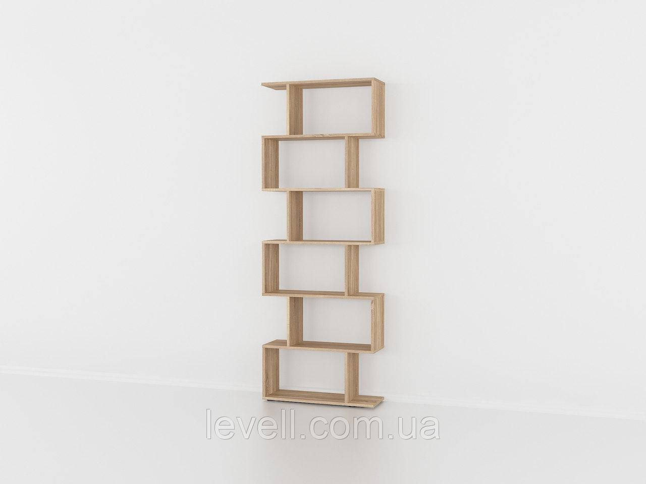 

Стеллаж для дома , полка для книг, стеллаж для книг из ДСП Дуб Сонома