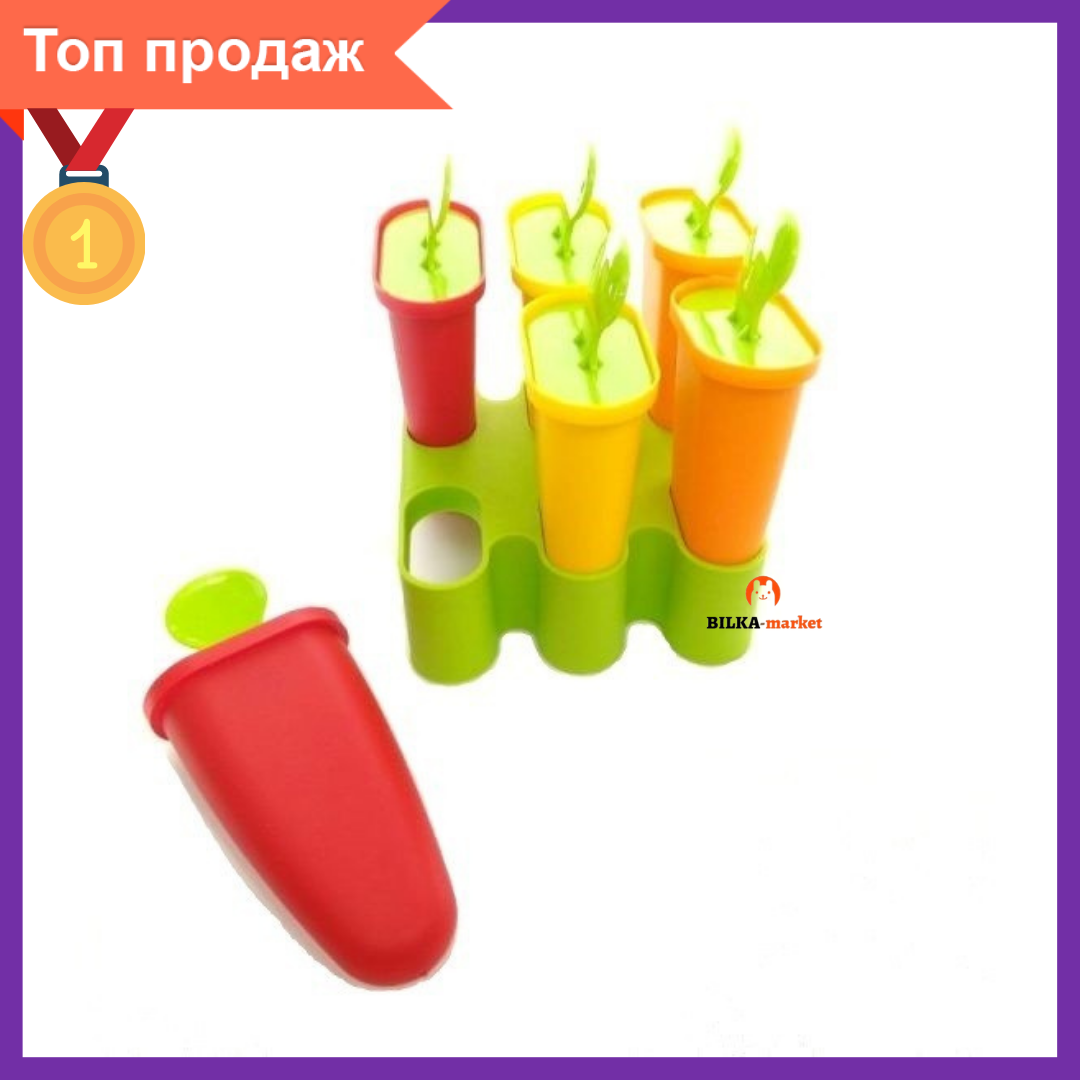 

Формы для мороженого на подставке САМЫЕ УДОБНЫЕ 6ш Алеана