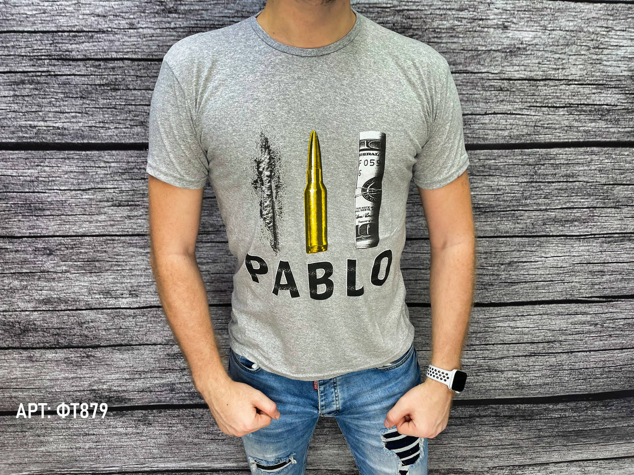 

Мужская футболка. Размеры: L, XL (маломерят на размер)