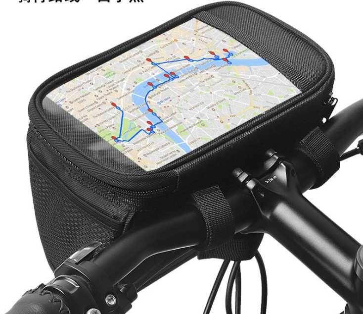 

Сумка до 9" телефона на руль вынос велосипеда КАК "Roswheel" велосумка