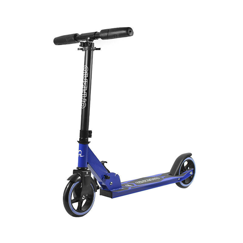 

Cамокат Scooter PD2013A двухколесный подростковый складной Синий