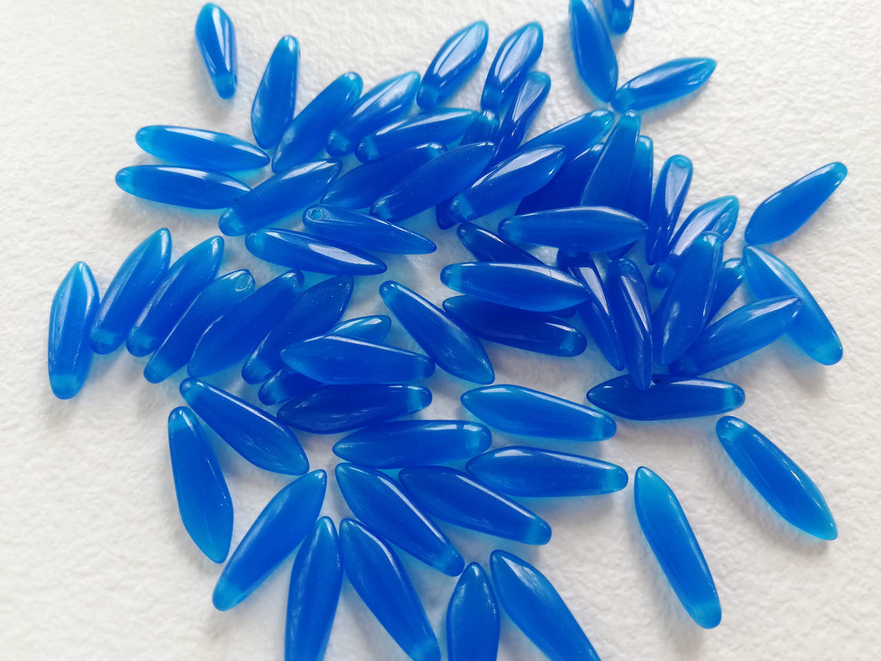 

Чеські намистини Glass Daggers 5 x 16 mm (1 отвір) Full Velvet