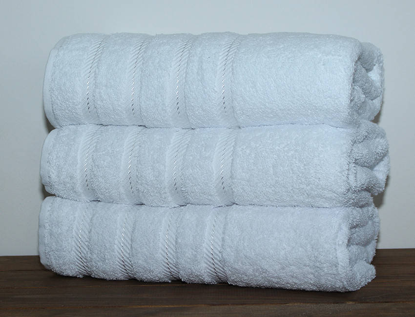 

Полотенце махровое 70х140 ТМ TAG Soft Linen цвет: белый