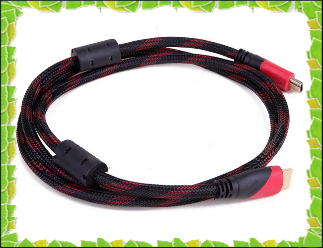 

HDMI-HDMI кабель позолоченный усиленная обмотка 0111, Синий
