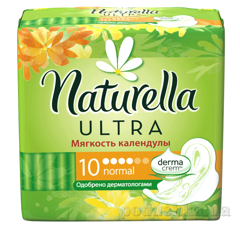 

Гигиенические прокладки Naturella Calendula Мягкость календулы Нормал 10 шт
