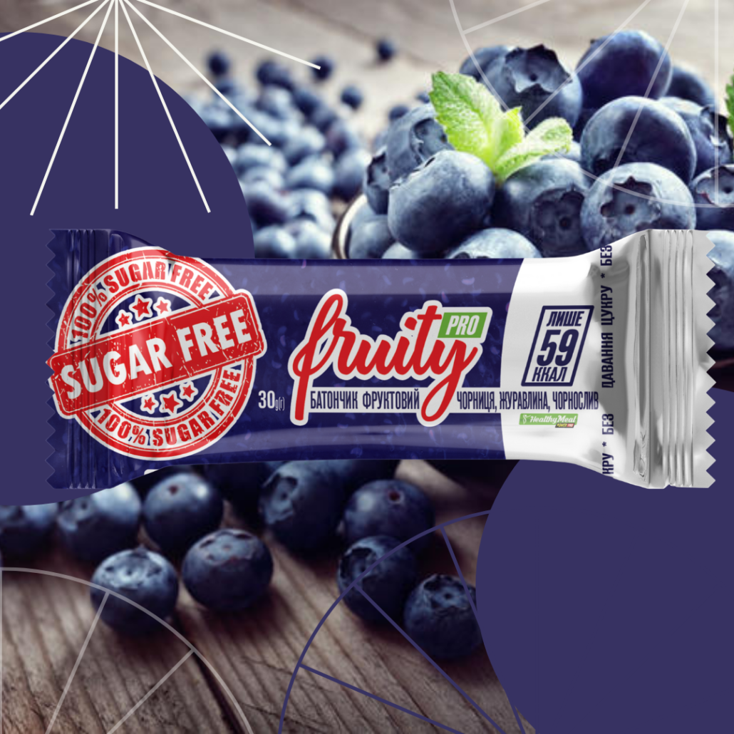 

Фруктовые батончики Power Pro Healthe Meal фруктовый (Голубика,Клюква,Чернослив) 20х30г
