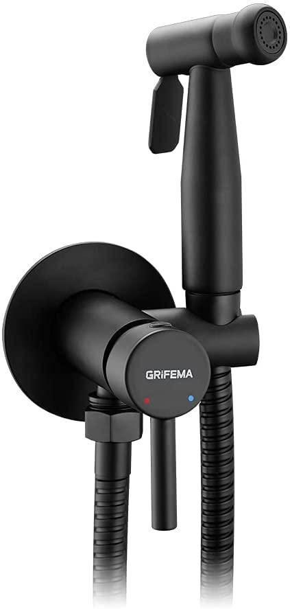 

Гигиенический душ скрытого монтажа GRIFEMA G154B-1 Irismart (черный)