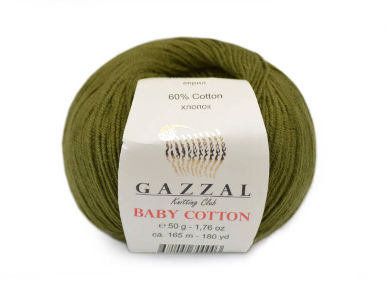 

Gazzal Baby Cotton, Хаки №3463