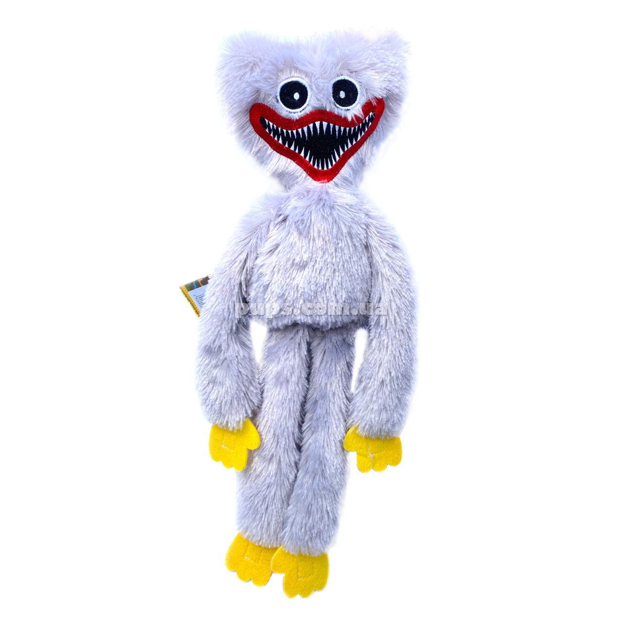 

Мягкая игрушка Хагги Вагги «Poppy Playtime» Huggy Wuggy серый 50*18*8 см (00517)