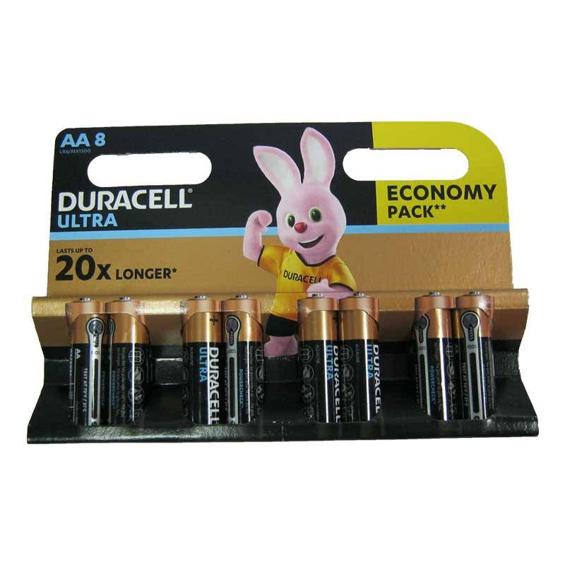

Батарейка LR6 Duracell Ultra, 1шт (блистер по 8шт) AA