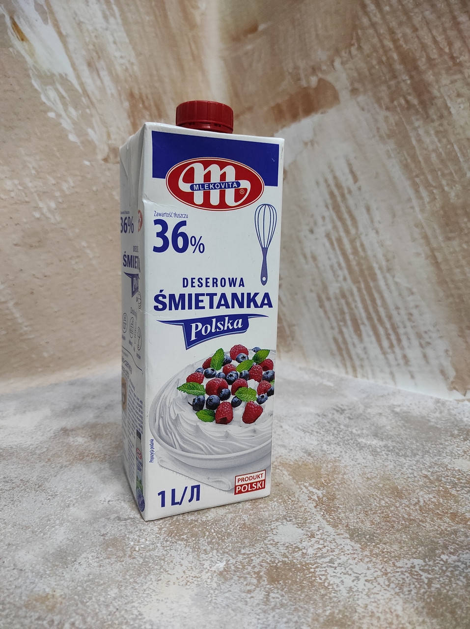 

Сливки Млековита 36% 1л "Сметанка"