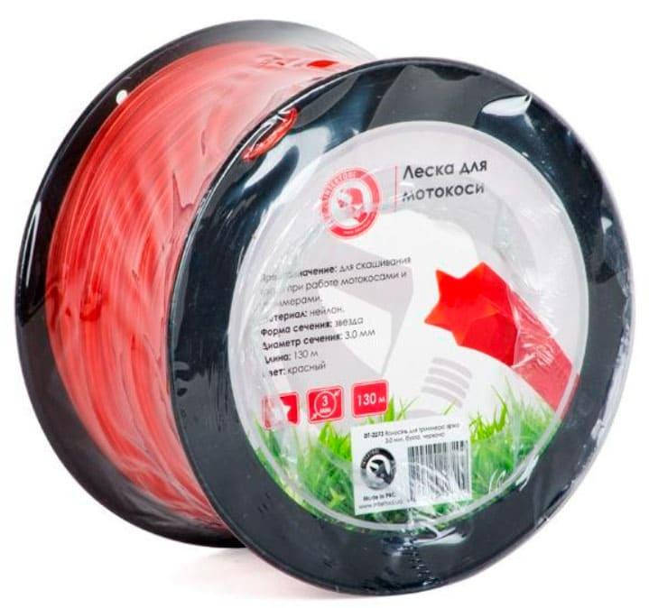

Леска для триммеров и бензокос INTERTOOL звезда 3,0ммХ130м (DT-2273)
