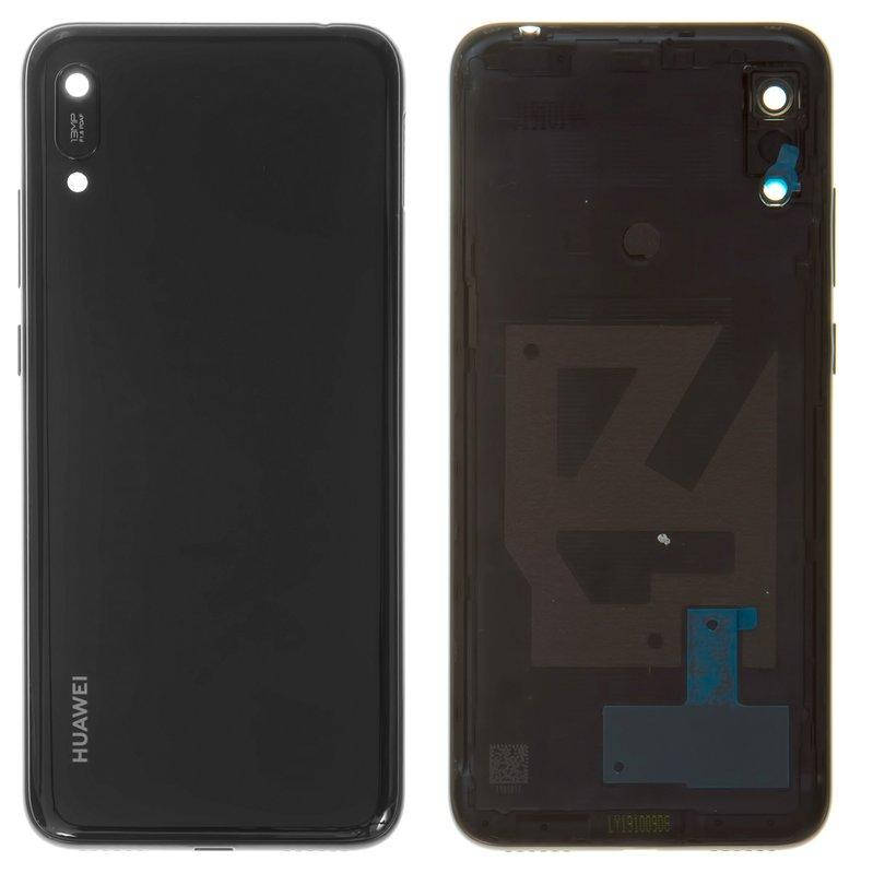 

Задня панель корпуса для Huawei Y6 Pro (2019), чорна, midnight Black,MRD-LX2