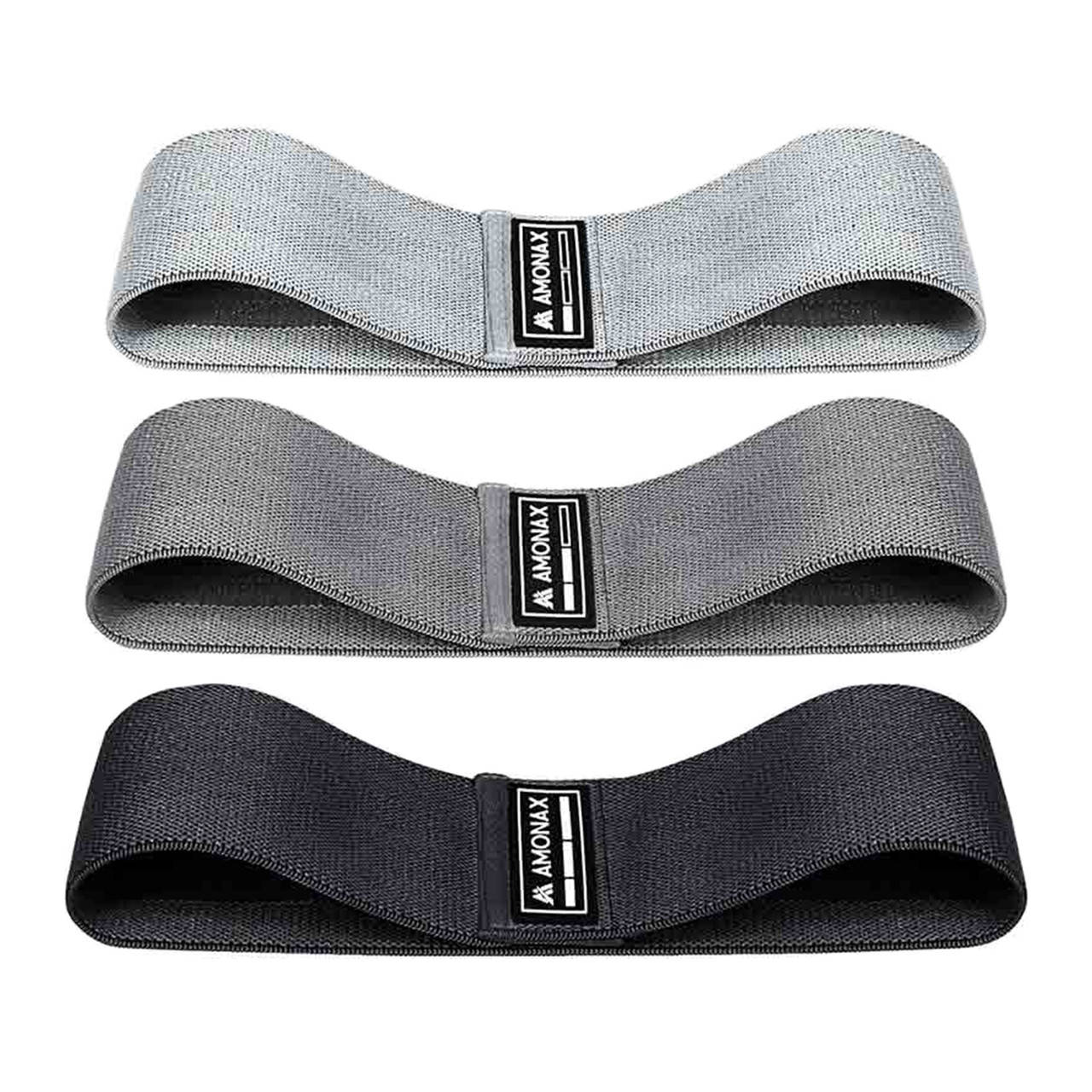 

Набор тканевых резинок для фитнеса Amonax Fabric Resistance Bands (3 шт)