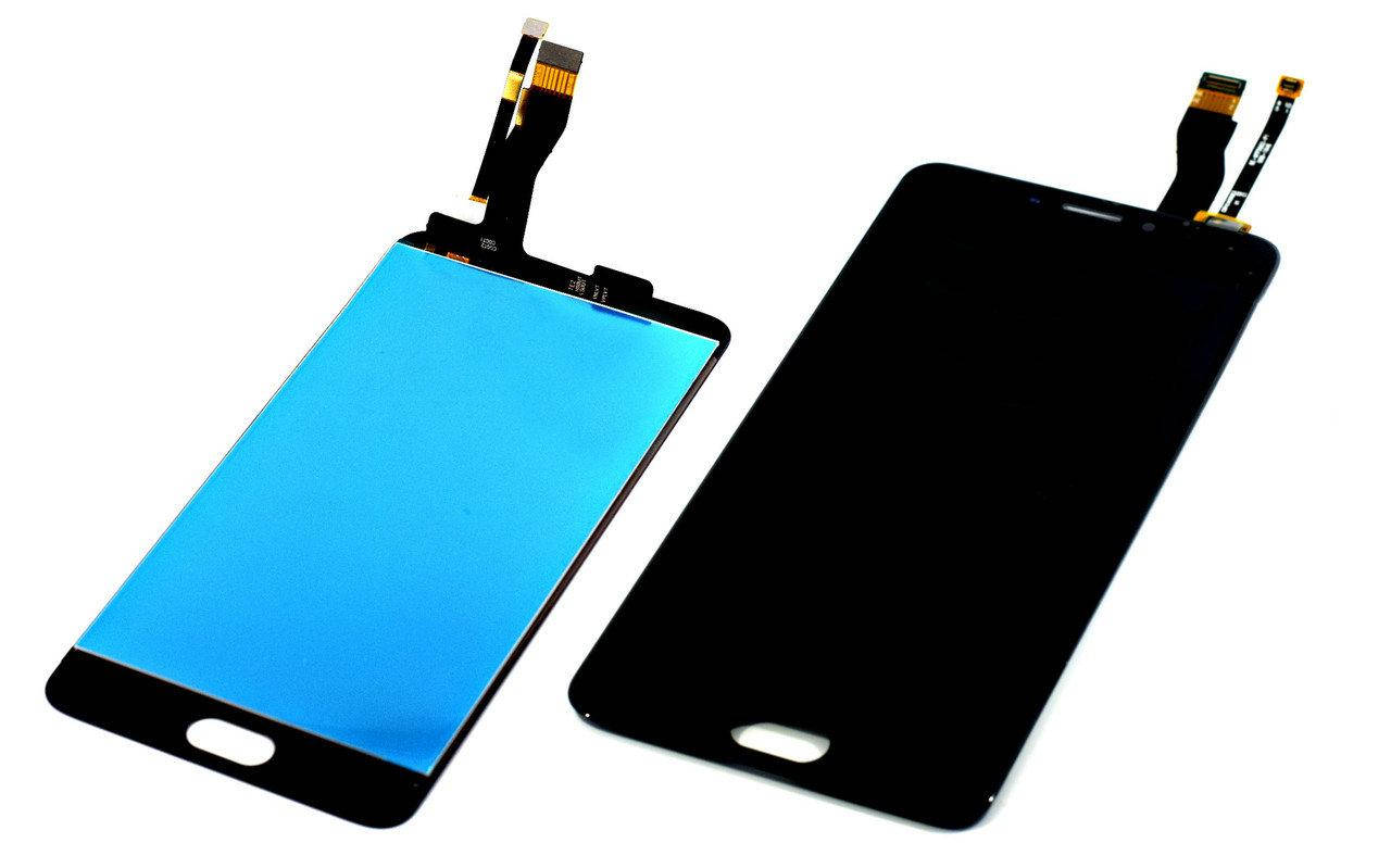 

Дисплей для мобильного телефона Meizu M5 Note/M621, черный, с тачскрином