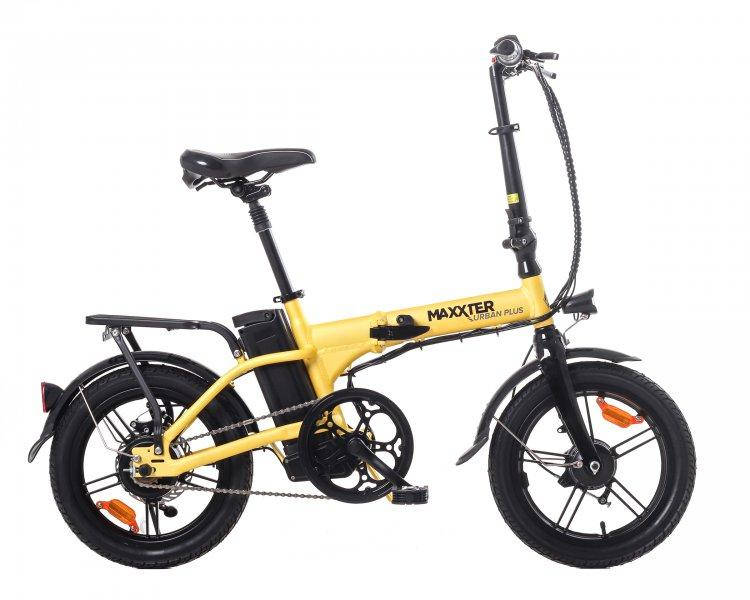 

Электрический велосипед Maxxter URBAN PLUS (yellow-black), Желтый