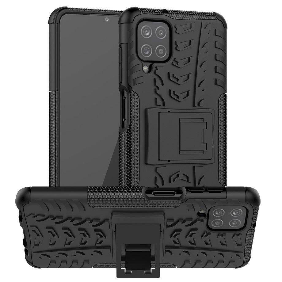

Чехол Armor для Samsung Galaxy M12 2021 / M127 противоударный бампер Black, Черный