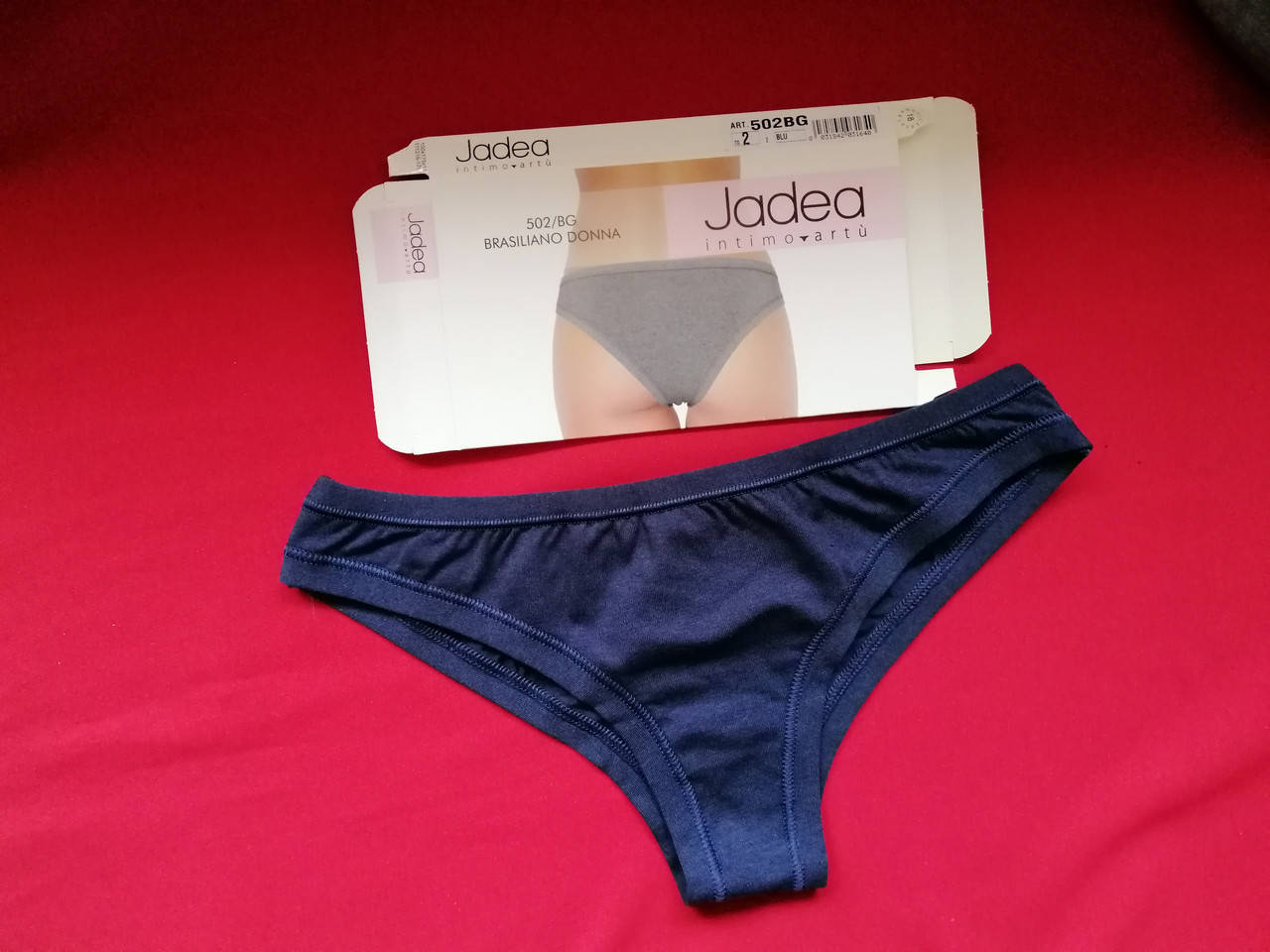 

Трусы бразилиана Jadea 502 с, Jadea 502 blu, Синий
