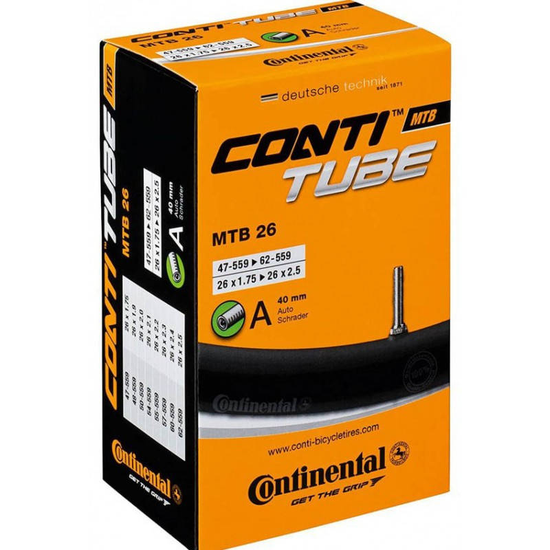 

Камера Continental MTB 26 Schrader 40мм.