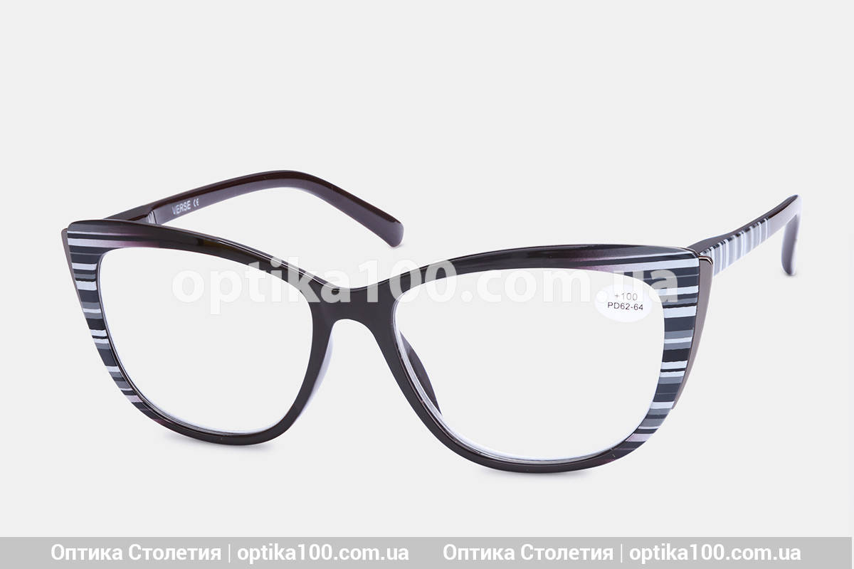 

Большие очки ЛИСИЧКИ для зрения. ПЛЮСовые диоптрии, Коричневый