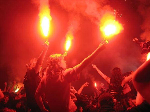 

Фаєр, кольоровий вогонь, факел, фальшфейер, червоний, 100 сек., Hand FLARE