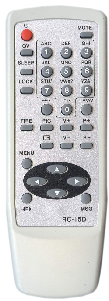 

Пульт для телевизора Bravis ZVT03, Erisson RC-15D