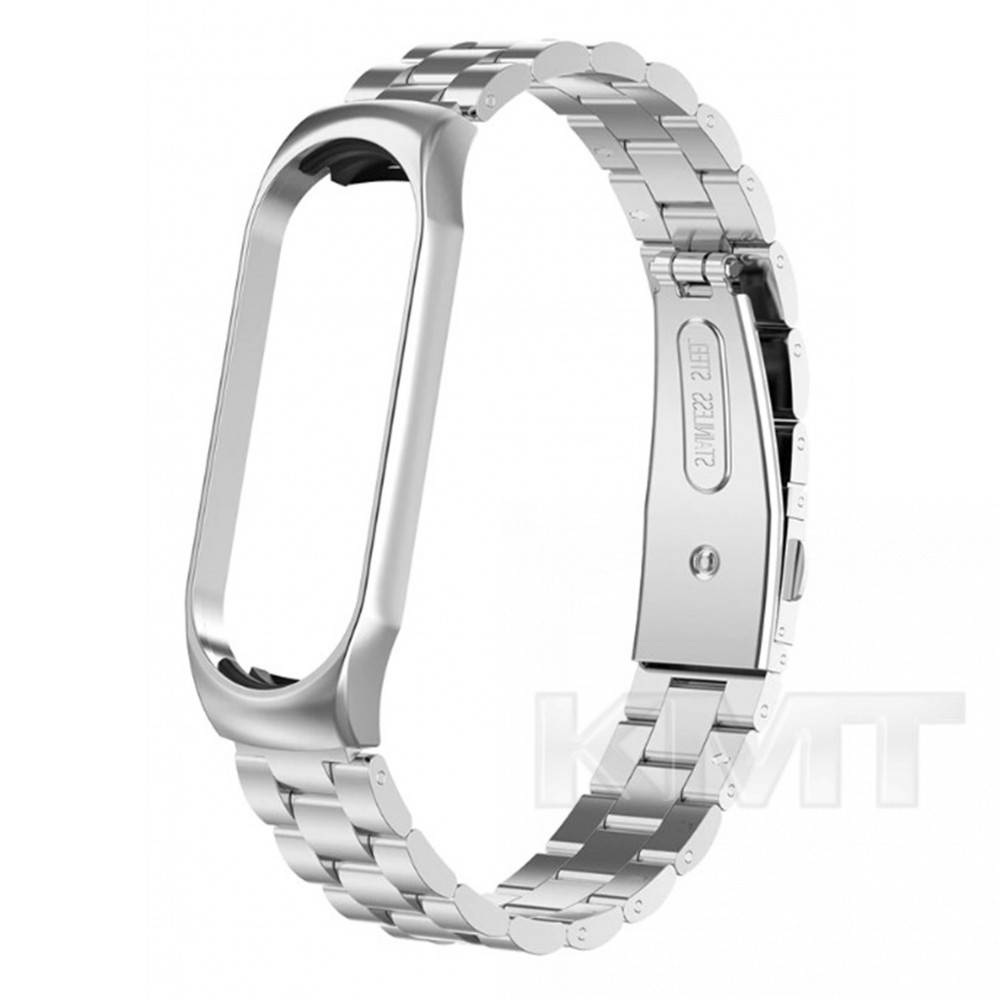 

Ремешок Bead Design Xiaomi Mi Band 3 — Silver