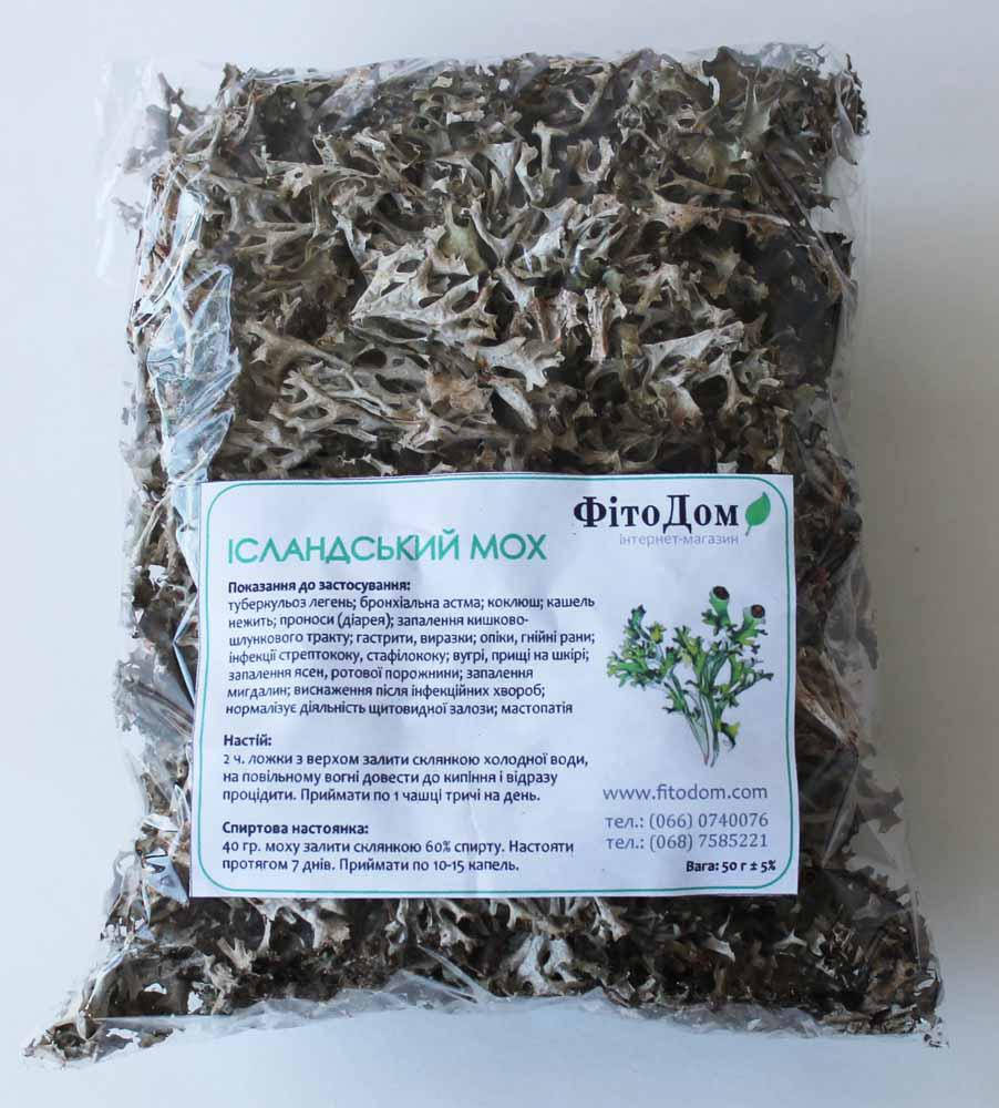 

Исландский мох, 50 г